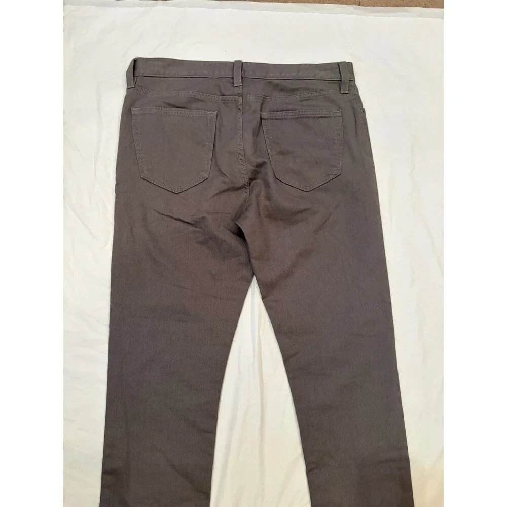 Banana Republic Jeans Men's 33x30 Grey Traveler Slim Fit 5-Pocket